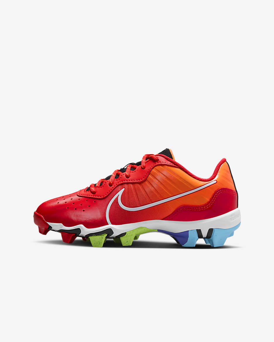 Red nike youth baseball cleats on sale